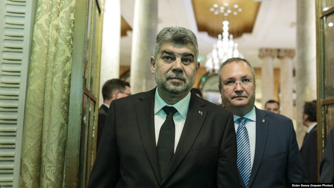 PNL și PSD, marile partide care formează Coaliția de guvernare, au fost de acord să sprijine amendamentul introdus de reprezentantul minorităților naționale la legile Justiției. În imagine liderii PNL și PSD, partidele care controlează majoritatea în Parlament. 
