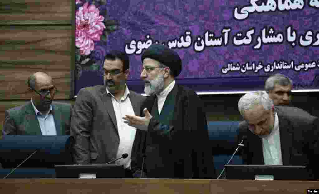 از سال ۹۴ اما به موازات زندگی قضایی، زندگی سیاسی او نیز وارد مرحله تازه&zwnj;ای شد. رئیسی ۱۷ اسفند ۹۴ با حکم علی خامنه&zwnj;ای به عنوان تولیت آستان قدس رضوی انتخاب شد.