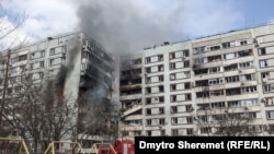 Ракетний удар армії РФ по багатоповерховому будинку Запоріжжя, 22 березня, 2023 року, ілюстративне фото