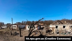 Наслідки російських обстрілів у Купʼянську Харківської області, Україна, квітень 2024 року (фото ілюстративне)
