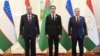 Мулоқоти президентони Тоҷикистон, Туркманистон ва Узбекистон дар Ашқобод. 4-уми август 