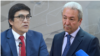 Министрлер кабинетинин төрагасынын орун басары Эдил Байсалов, "Бүтүн Кыргызстан" фракциясынын лидери, депутат Адахан Мадумаров