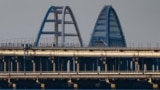 Вид на Керченский (Крымский) мост, 2023 год