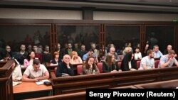 Суд в Ростове-на-Дону над украинскими военнопленными. Большинство из них – азовцы. 14 июня 2023 года