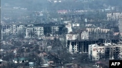 Місто Бахмут на Донеччині, 27 лютого 2023 року 