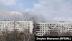 Запоріжжя після російського ракетного удару по багатоповерховому будинку, 22 березня 2023 року