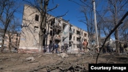 Краматорськ після чергового російського удару, архівне фото 