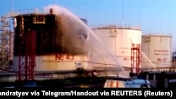 Пожежа на нафтобазі в Росії, фото ілюстративне