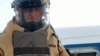 Provera kontradiverzionog tima MUP-a Srbije, na aerodromu u Beogradu, nakon lažne dojave o bombi, 11. marta 2022. godine. 