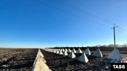 Російська фортифікаційна лінія в Бєлгородській області, фото ілюстративне