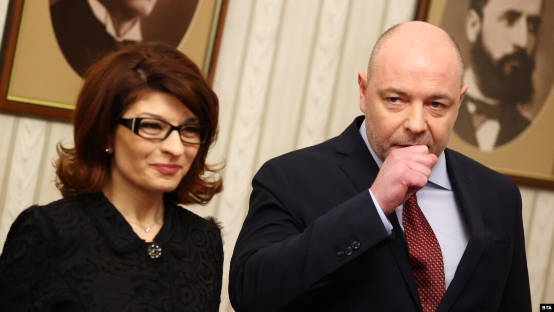 Проф. Николай Габровски и председателката на парламентарната група на ГЕРБ Десислава Атанасова