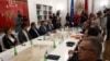 Jedan od neuspješnih sastanaka lidera parlamentarnih stranaka Crne Gore o izlasku iz političke i institucionalne krize. Foto: septembar 02. 2022.