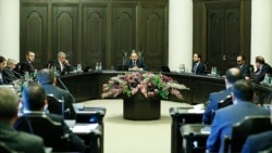 Armenia -- A cabinet meeting in Yerevan, 30 March, 2020.