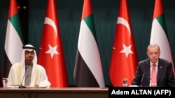 دیدار چهار ماه پیش محمد بن‌زاید آل‌نهیان، ولیعهد و حاکم ابوظبی از آنکارا 