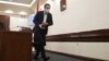 Armenia - Mayor Hayk Marutian walks out of a session of Yerevan's municipal council shortly before it voted to oust him, December 22, 2021.