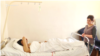 Armenia -- Prosperous Armenia Party activist Abraham Adamian recovers at the Erebuni hospital in Yerevan after being stabbed, 2Mar2017.