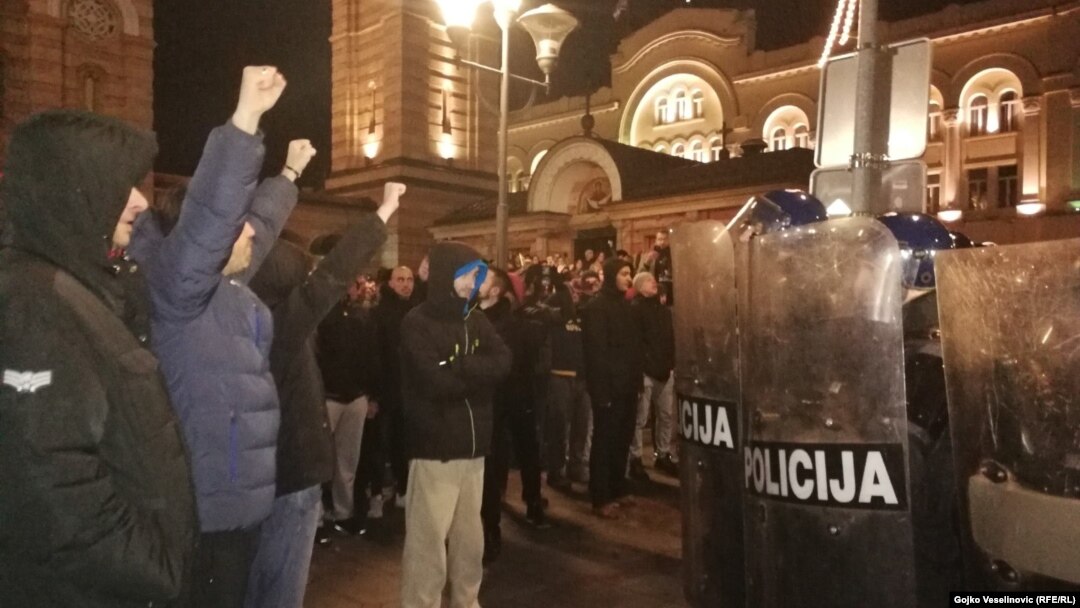 Protest Pravda za Davida u Banja Luci, 25. decembar 2018.