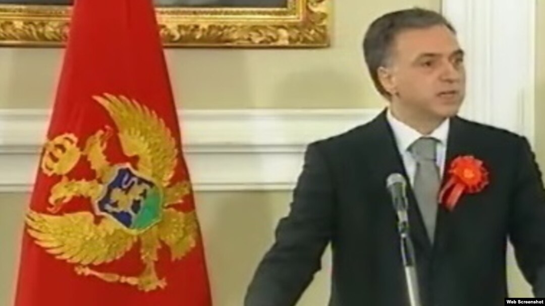Filip Vujanović drži inauguracioni govor