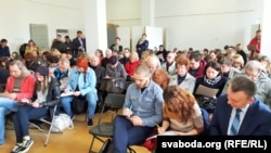 Ілюстрацыйнае фота. Нацыянальная дыктоўка ў Горадні да Дня роднай мовы, 2016 год