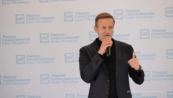Фрагмент выступления Алексея Навального о кандидатах