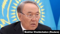 Президент Казахстана Нурсултан Назарбаев. Астана, 5 октября 2018 года.