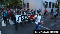 Sa protesta "Odupri se", Podgorica, juni 2019.