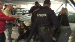Incident ispred sinagoge u Beogradu