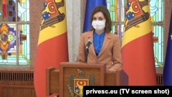 «Конституційний суд відкрив шлях молдовським громадянам до виборів нового парламенту», – заявила Мая Санду
