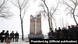 Открытие памятника.