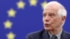 European Union High Representative for Foreign Affairs and Security Policy Josep Borrell attends a debate on Iran's unprecedented attack against Israel, the need for de-escalation and an EU response, as part of a plenary session at the European Parliament