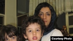 نرگس محمدی و فرزندانش