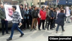 تجمع دراویش گنابادی در اعتراض به بازداشت نعمت‌الله ریاحی شکل گرفته بود.