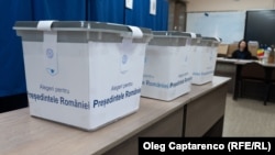 Alegeri organizate la Chișinău pentru primul tur al alegerilor prezidențiale din România