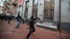 Праворадикали біля відділення «Росспівробітництва», Київ, 18 лютого 2018 року