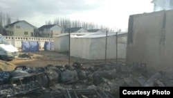 После пожара в кафе "Осьминог"