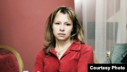 Азаматтық белсенді Олеся Халабузарь.