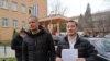 Dalibor Vuković i Ivica Anić (desno), Sindikat zdravstvenih radnika HNK 