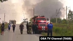 Евакуація з селища Кам’янка в Росії, 5 серпня 2019 року