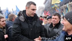 Виталий Кличко на Евромайдане
