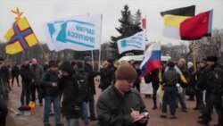 Националисты против акции "Петербург за Майдан"
