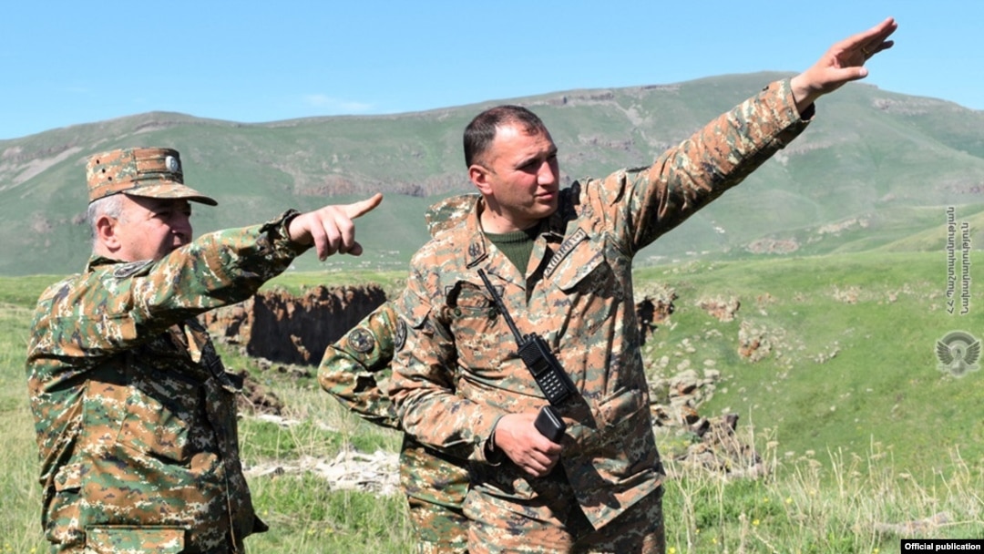 Armenian troops deployed in the Gegharkunik Province. (file photo)