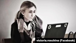Журналістка Вікторія Рощина