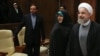 حسن روحانی در کنار معصومه ابتکار