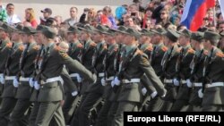Военный парад в Тирасполе 9 мая
