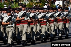 Парад у Парижі в День взяття Бастилії, 2008 рік