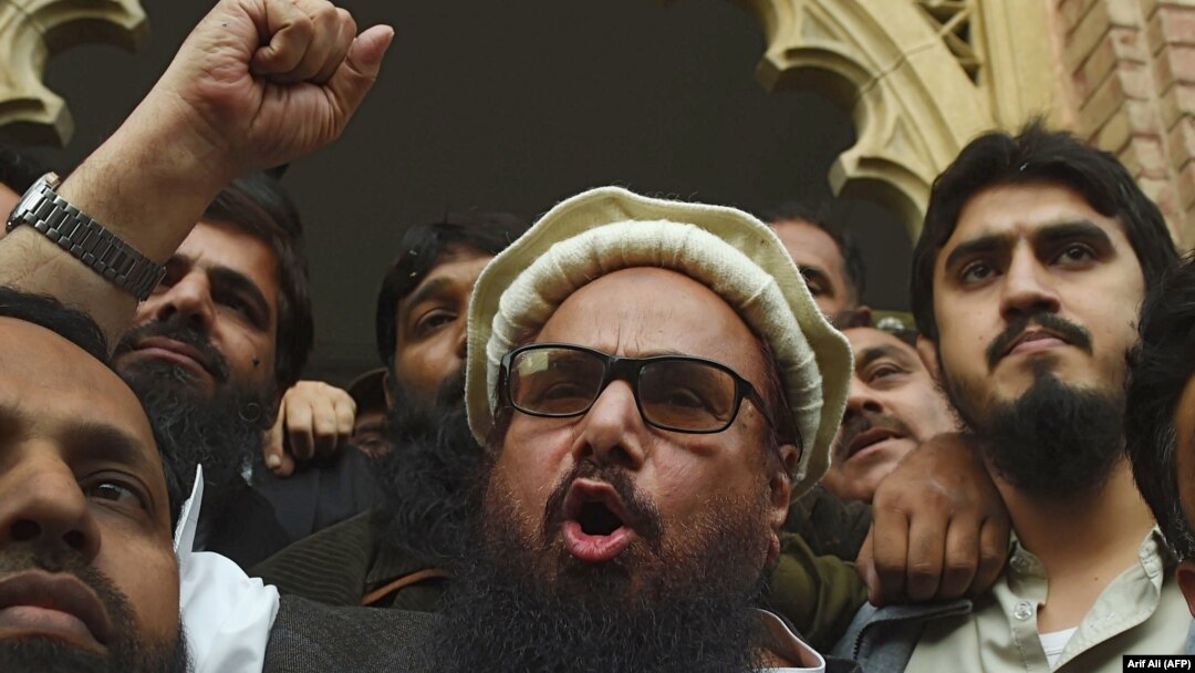 حفیظ سعيد د امريکې له خوا ترهګر ګرځول شوی او د نيولو لپاره يې پر سر لس ميليونه ډالر انعام دی