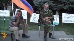 Ղարաբաղյան պատերազմի մասնակիցները շարունակում են հացադուլն ու նստացույցը