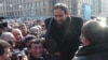 Никол Пашинян во время акции протеста оппозиции в Ереване 1 марта 2008 года