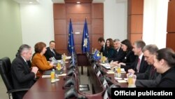 Susret kosovskih čelnika sa Catherine Ashton