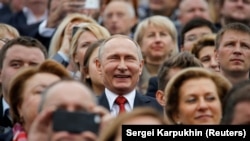 Архівна світлина. Очільник Росії Володимир Путін на святкуванні Дня Москви, 10 вересня 2016 року